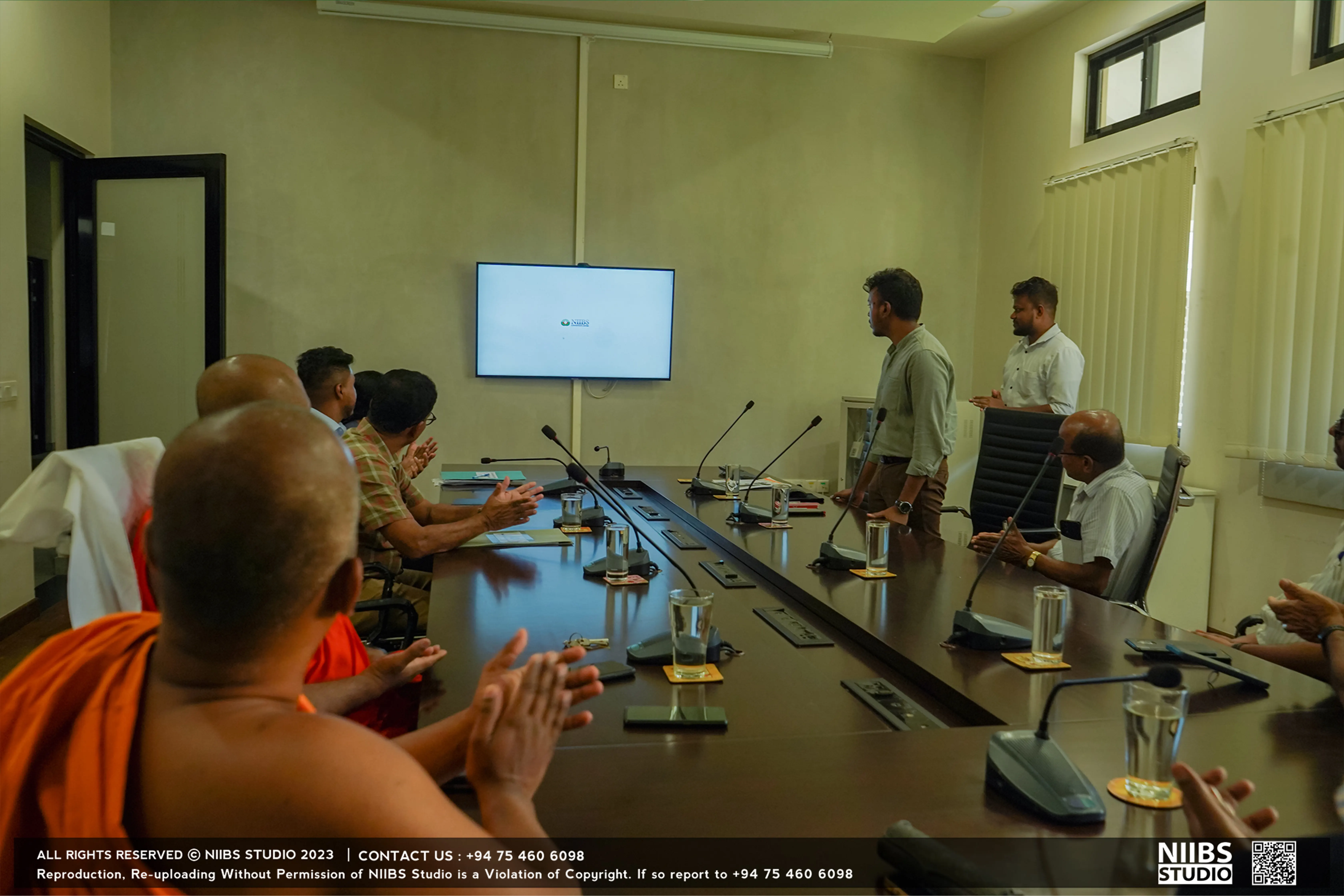 Grand opening of the NIIBS Convention Center's official website